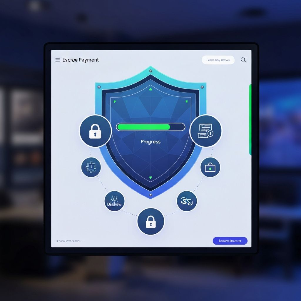 Pay securely via escrow